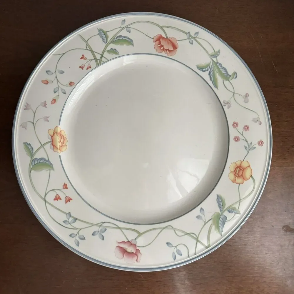 Villeroy & Boch Albertina Round Cake Plate Platter 12.75